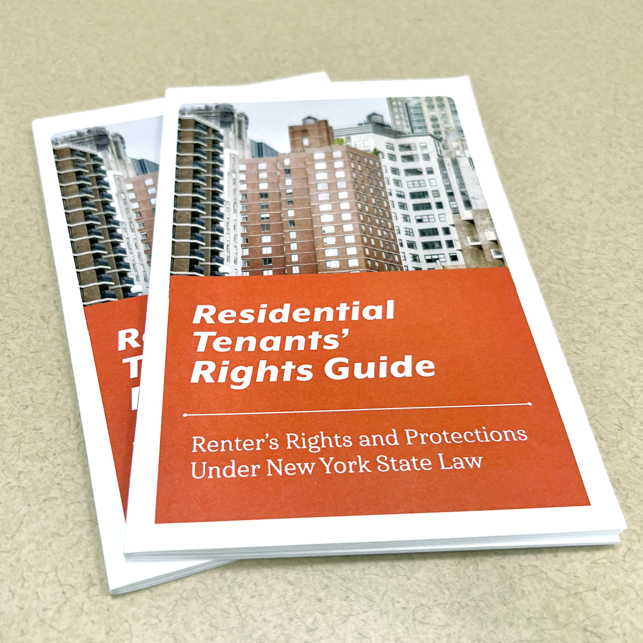 stack of tenant rights publication