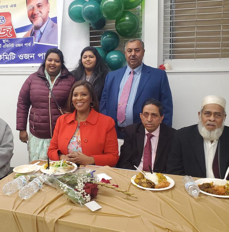 AG James at Sandwip Dinner Celebration