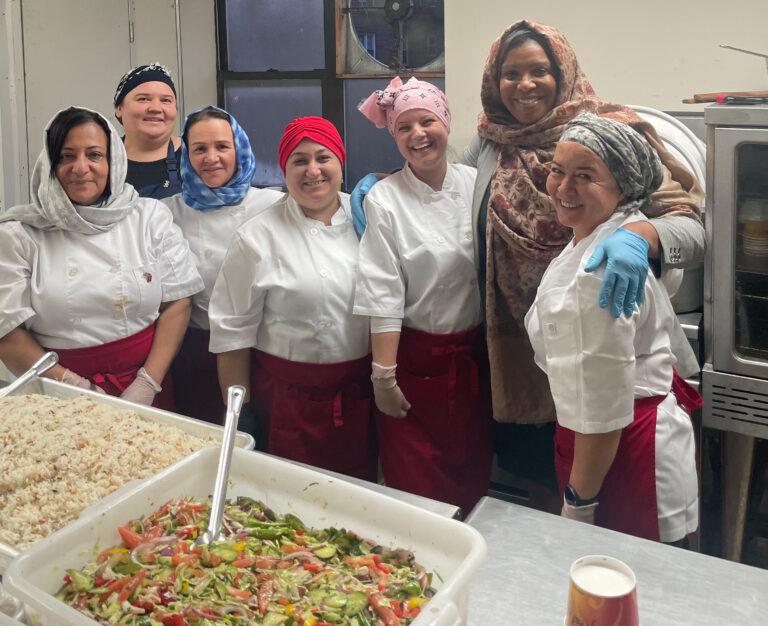 AG James at potluck in supports of Muslim rights