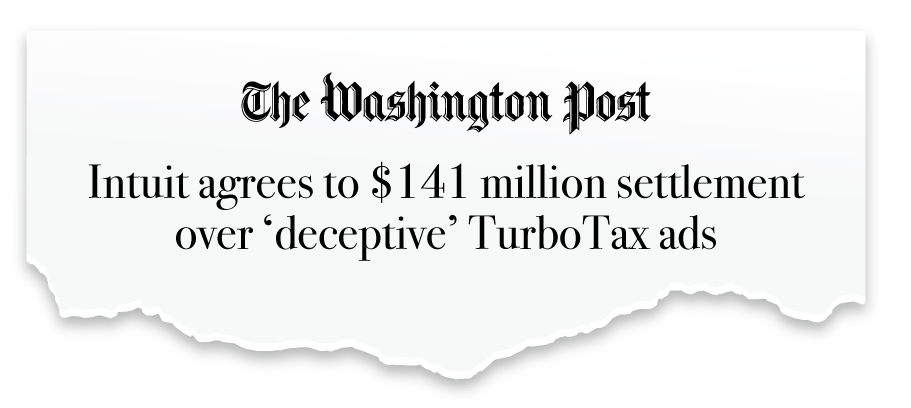 News Clipping on Turbo Tax