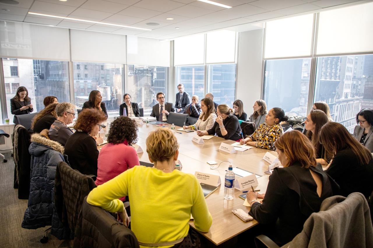 AG James healthcare roundtable