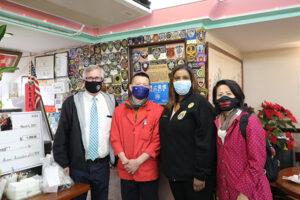 AG James in China Town