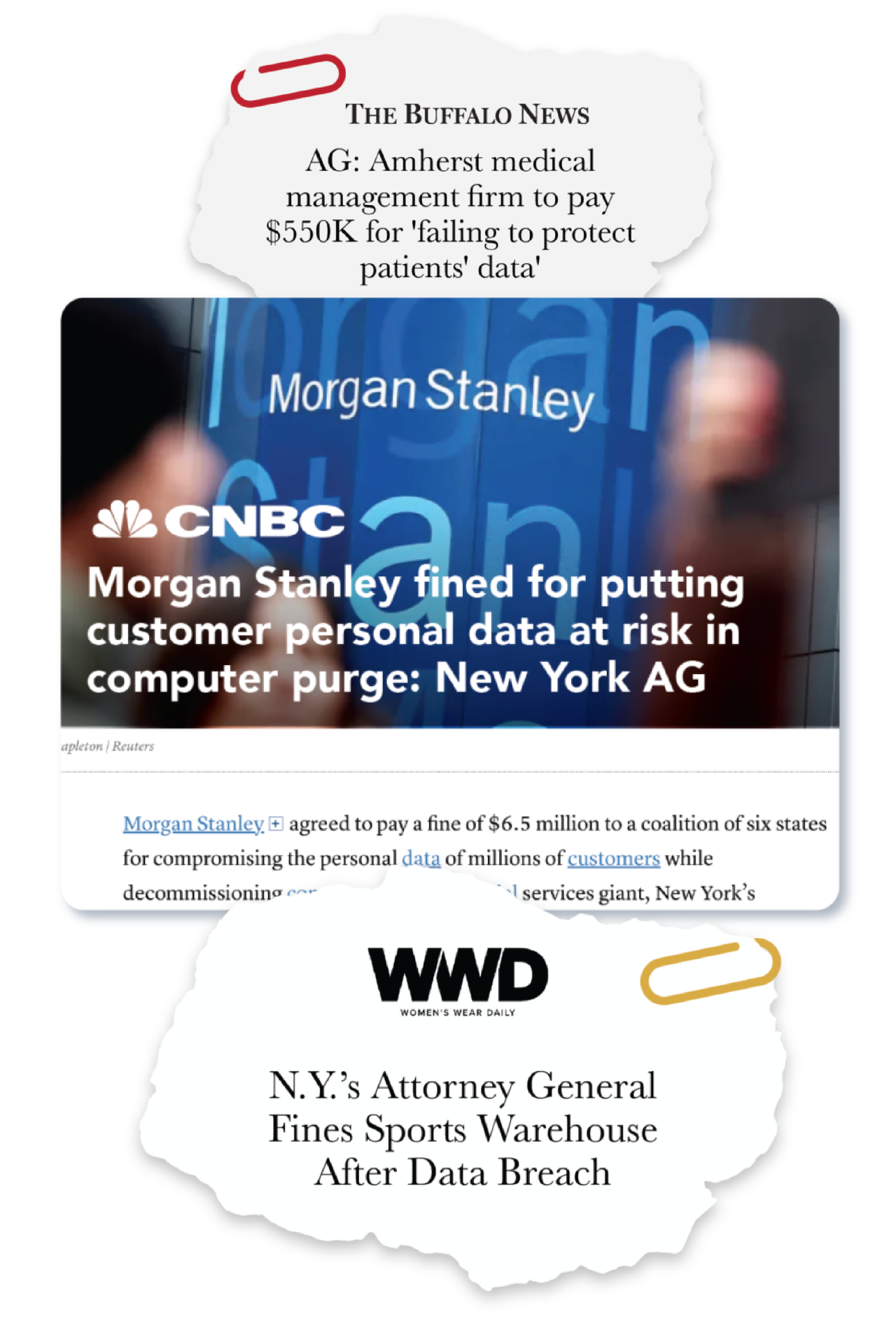 News article clippings