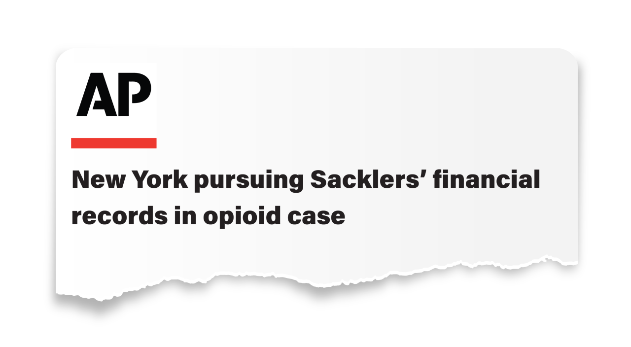 opioid news clipping