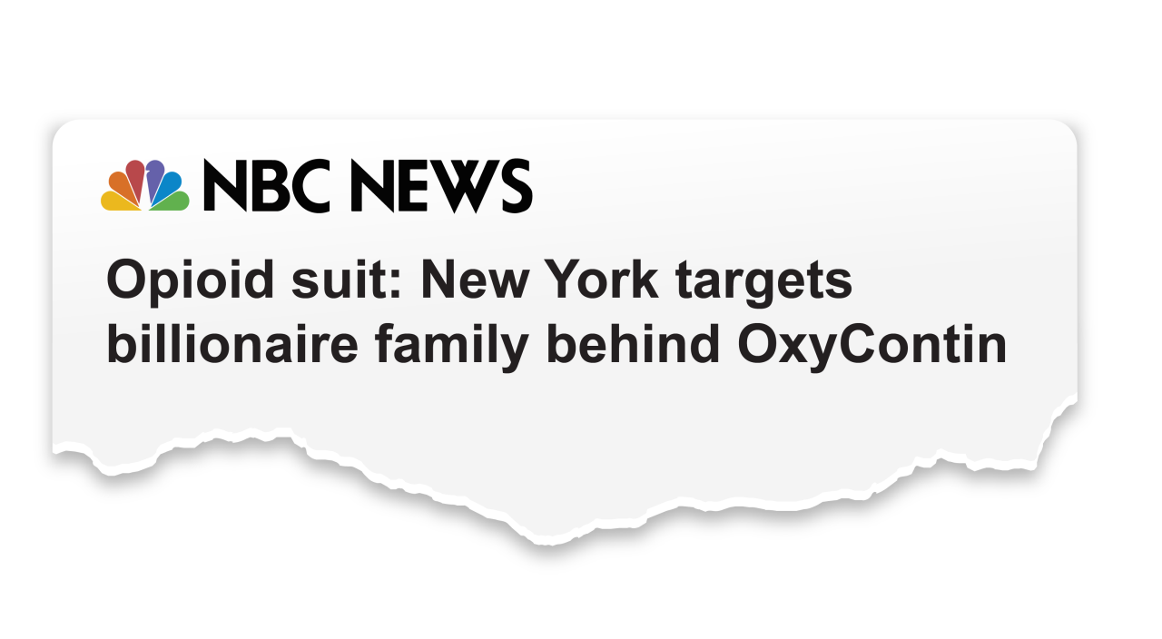 opioid news clipping