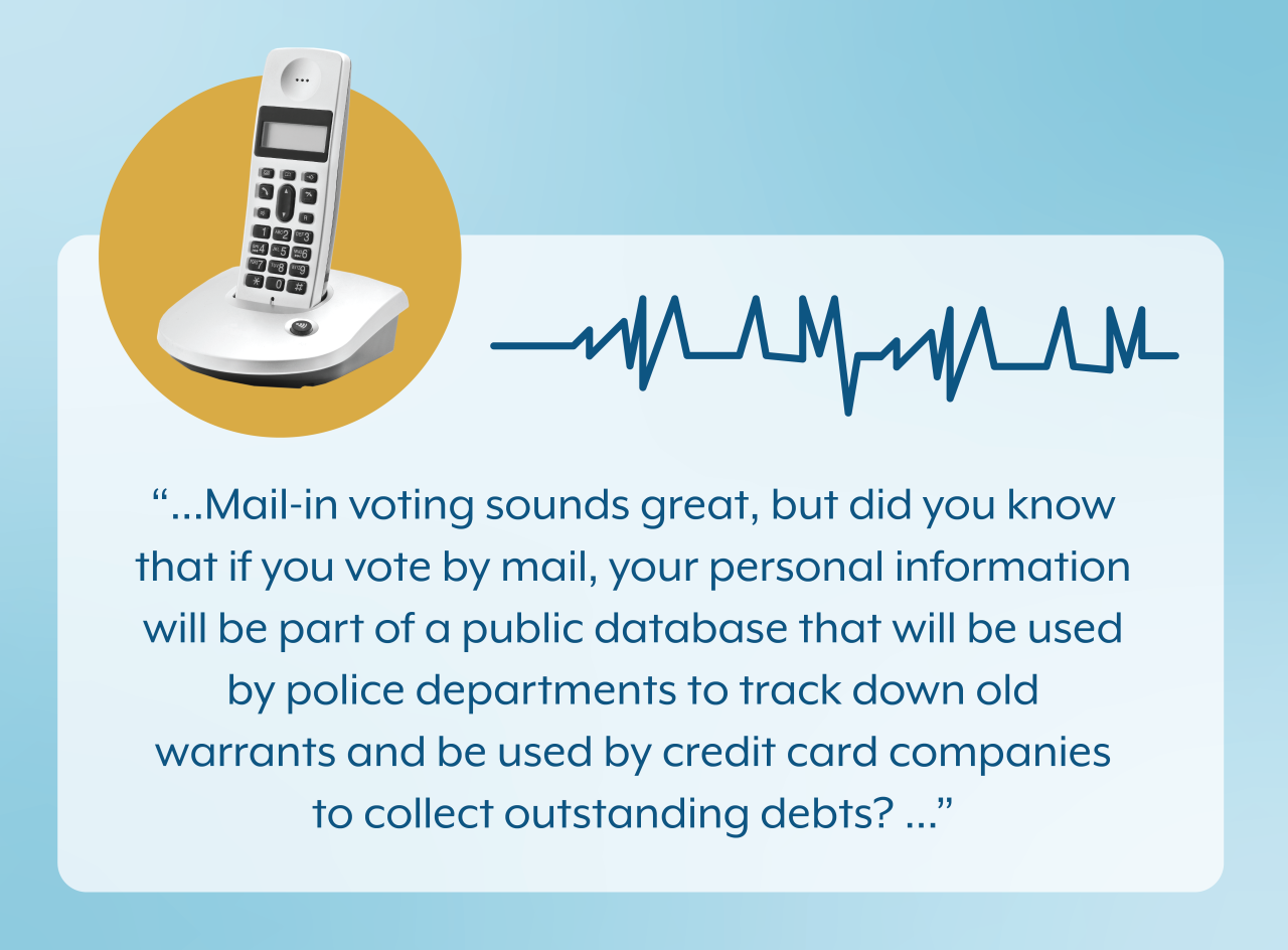 Robo call transcript