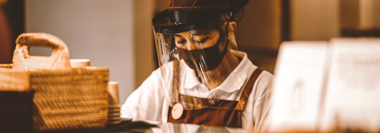 small business worker during covid