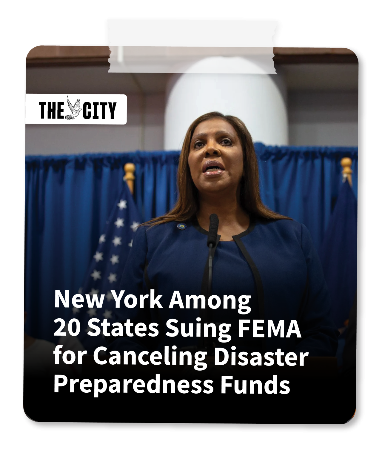 The City: New York Among  20 States Suing FEMA for Canceling Disaster Preparedness Funds