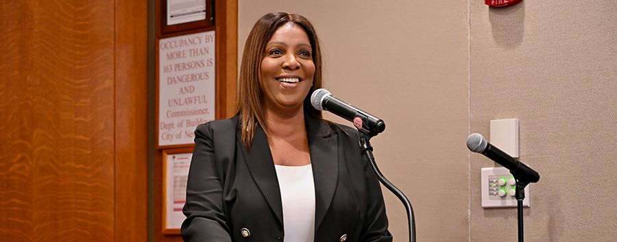 Letitia James, New York State Attorney General