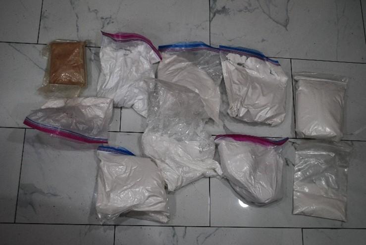 Bags of narcotics adulterant