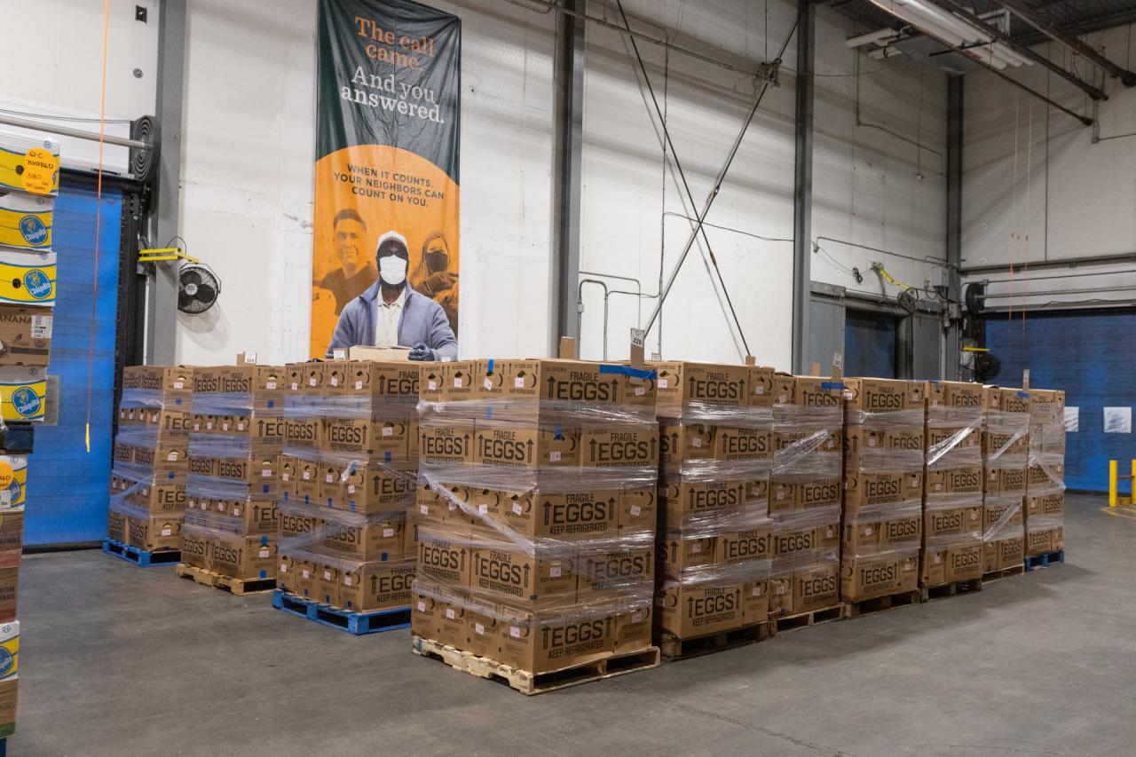 More than 270,000 Eggs delivered to Regional Food Bank of Northeastern New York &nbsp;that will be distributed throughout the Capital Region