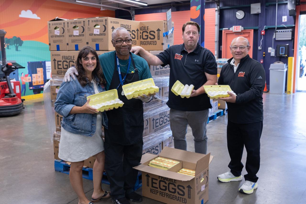 More than 270,000 Eggs delivered to Regional Food Bank of Northeastern New York&nbsp;that will be distributed throughout the Capital Region