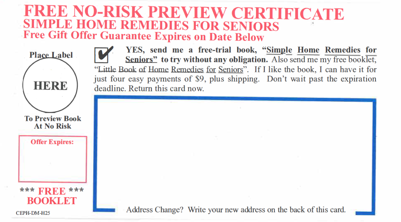 FC&A’s order form came with a box pre-checked for a “no-risk” free trial “without any obligation”