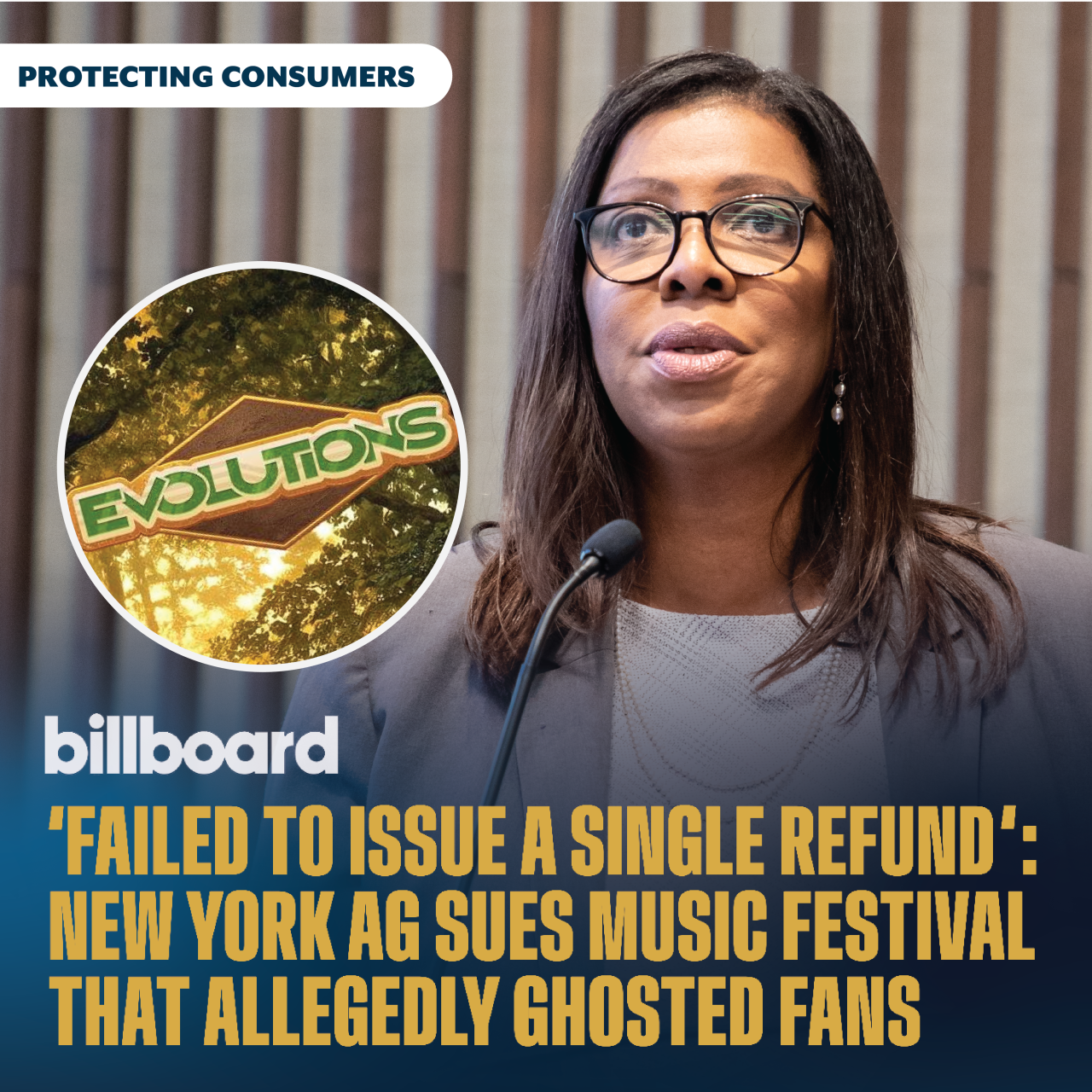 Billboard: Failed to issue a single refund: New York AG sues music festival that allegedly ghosted fans